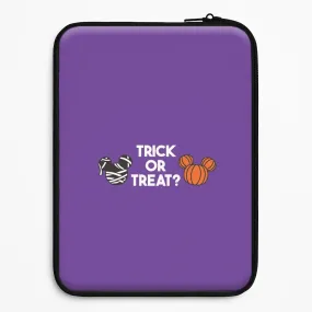 Trick Or Treat Mouse Laptop Sleeve Minimal Feature Protective Form Texture
