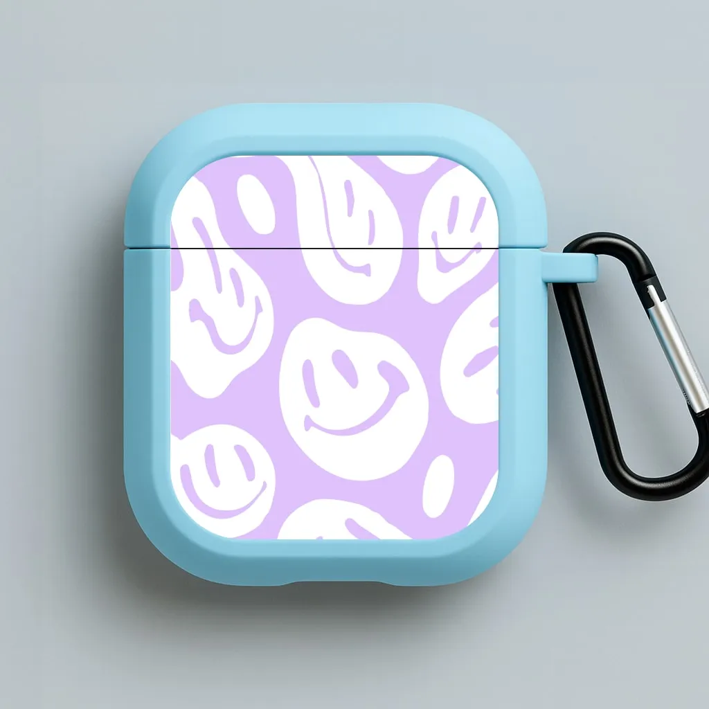 Trendy Handy Organizer Trippn Smiley - Purple AirPods Case