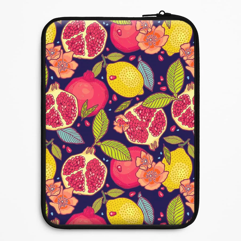 Tropical Garden Pattern Laptop Sleeve Durable Shell