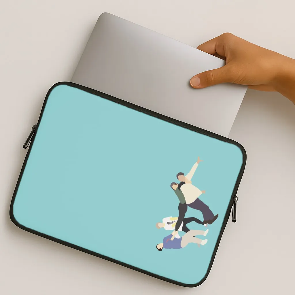 Minimal Form Tug Of War Laptop Sleeve