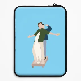 Compact Grip Two Men And A Dog Laptop Sleeve