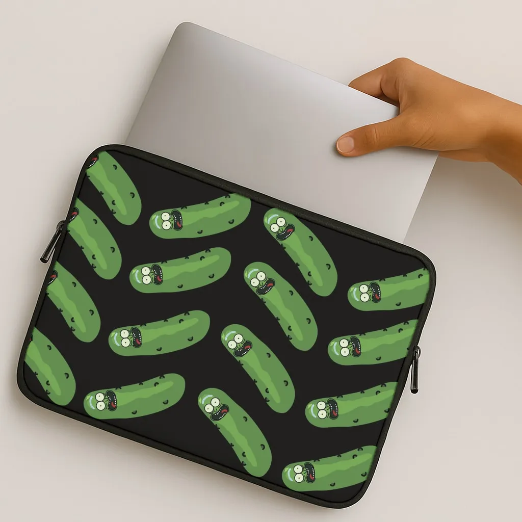 Color Finish Pickle Rick Pattern - RAM Laptop Sleeve