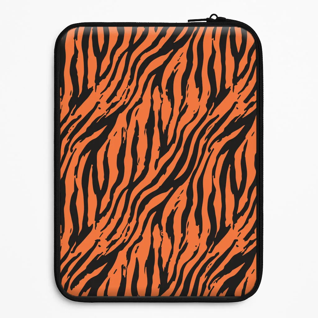 Tiger - Animal Patterns Laptop Sleeve Premium Form