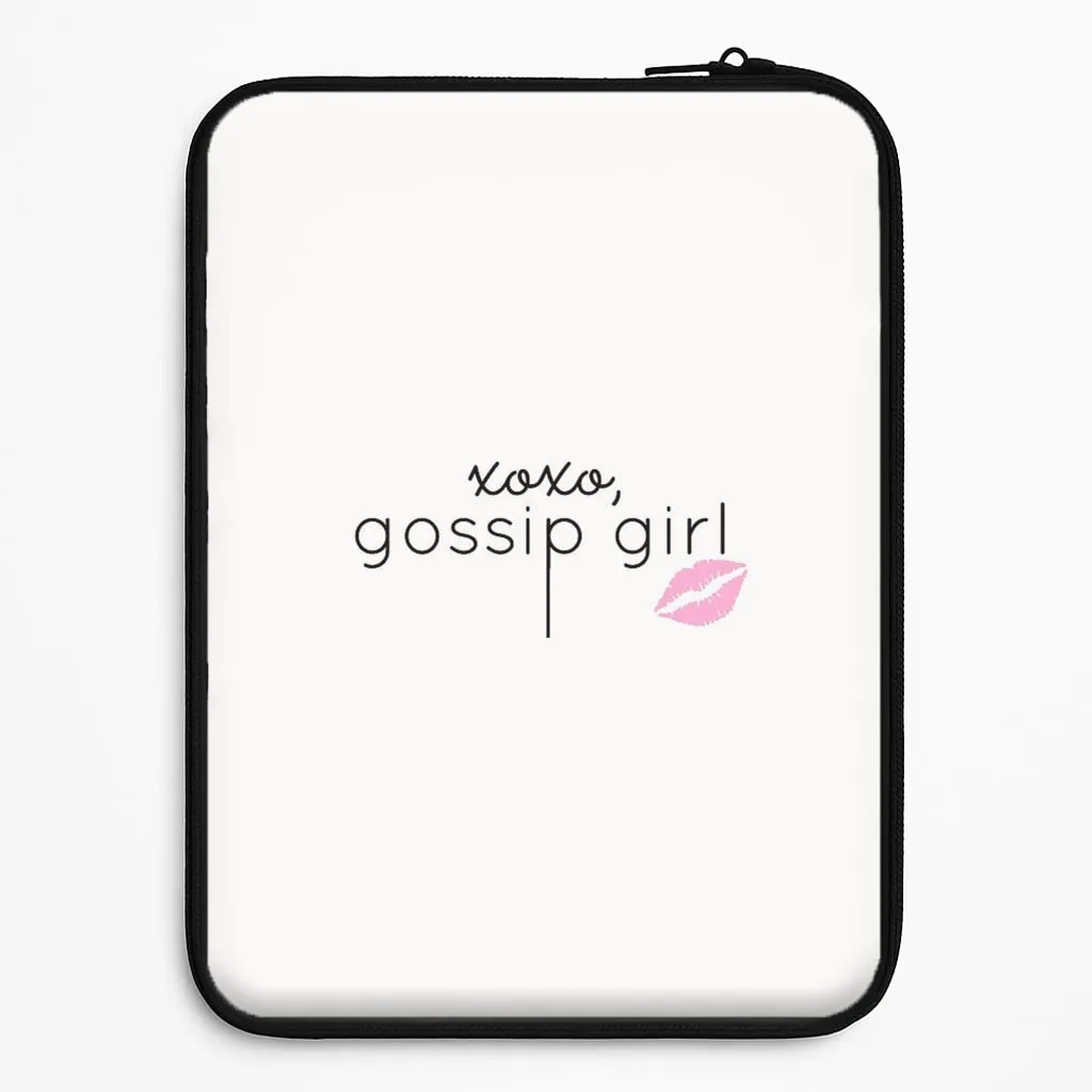 Durable Shape Shock Proof XOXO Gossip Laptop Sleeve