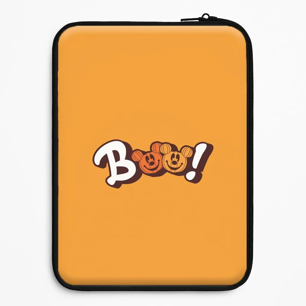 Pumkin Mouse Boo Laptop Sleeve Edge Shield Modern Grip Texture