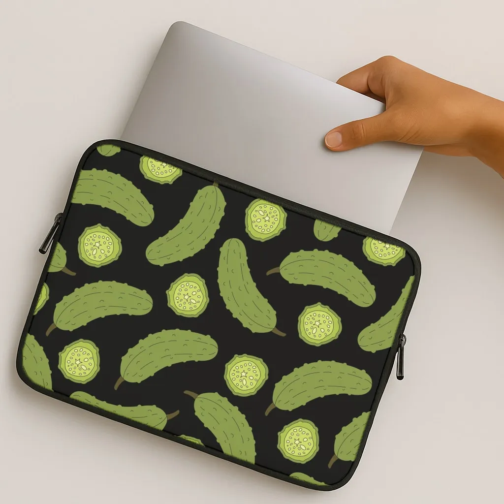 Pickle Assortment Pattern Laptop Sleeve Protective Texture Layer