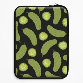 Pickle Assortment Pattern Laptop Sleeve Durable Surface Design Classic Texture