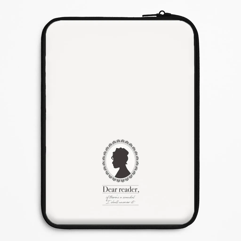 Light Touch Dear Reader Laptop Sleeve