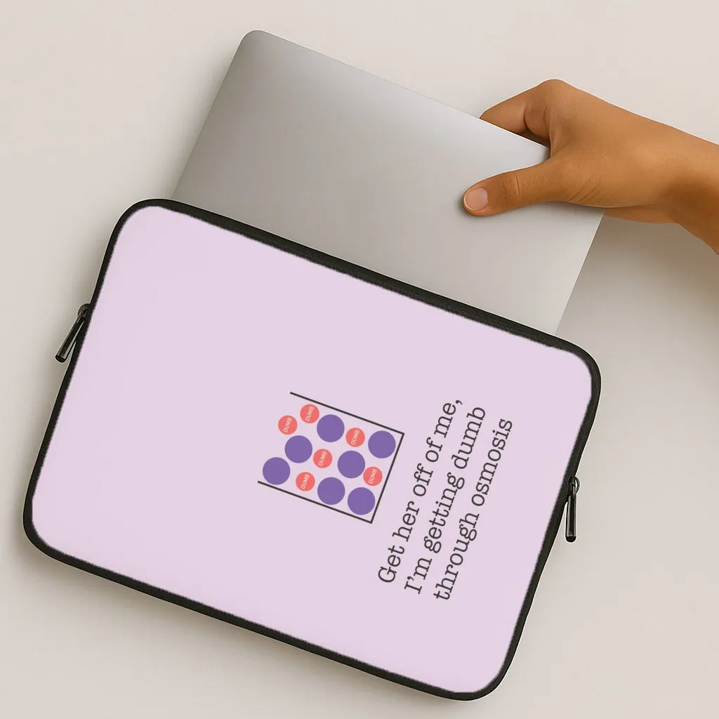 Precision Cutouts Shock Cushion Dumb Osmosis Laptop Sleeve