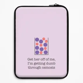 Casual Design Dumb Osmosis Laptop Sleeve
