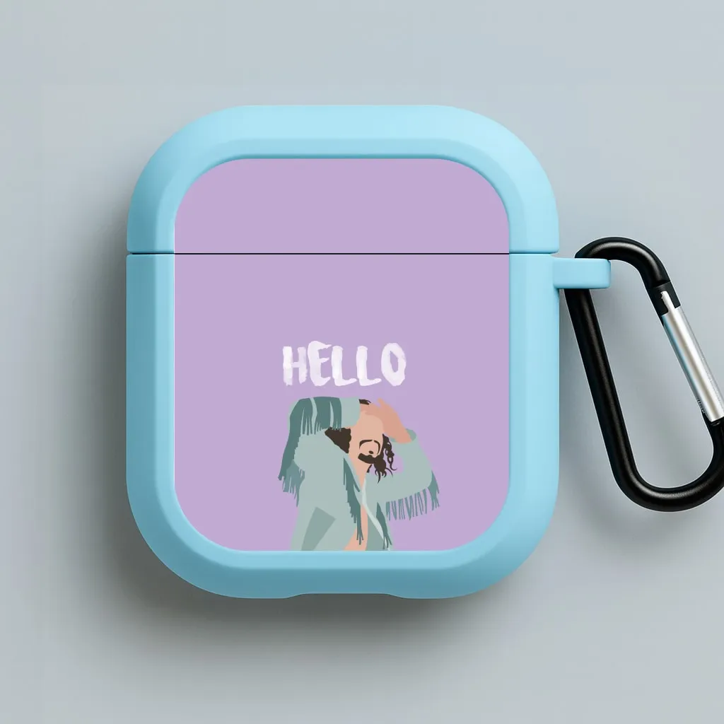 Stylish Daily Organizer Hello Goodbye AirPods Case