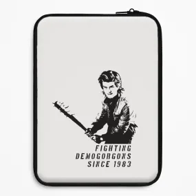 Button Cover Stylish Texture Fighting Demogorgons Since 1983 Laptop Sleeve