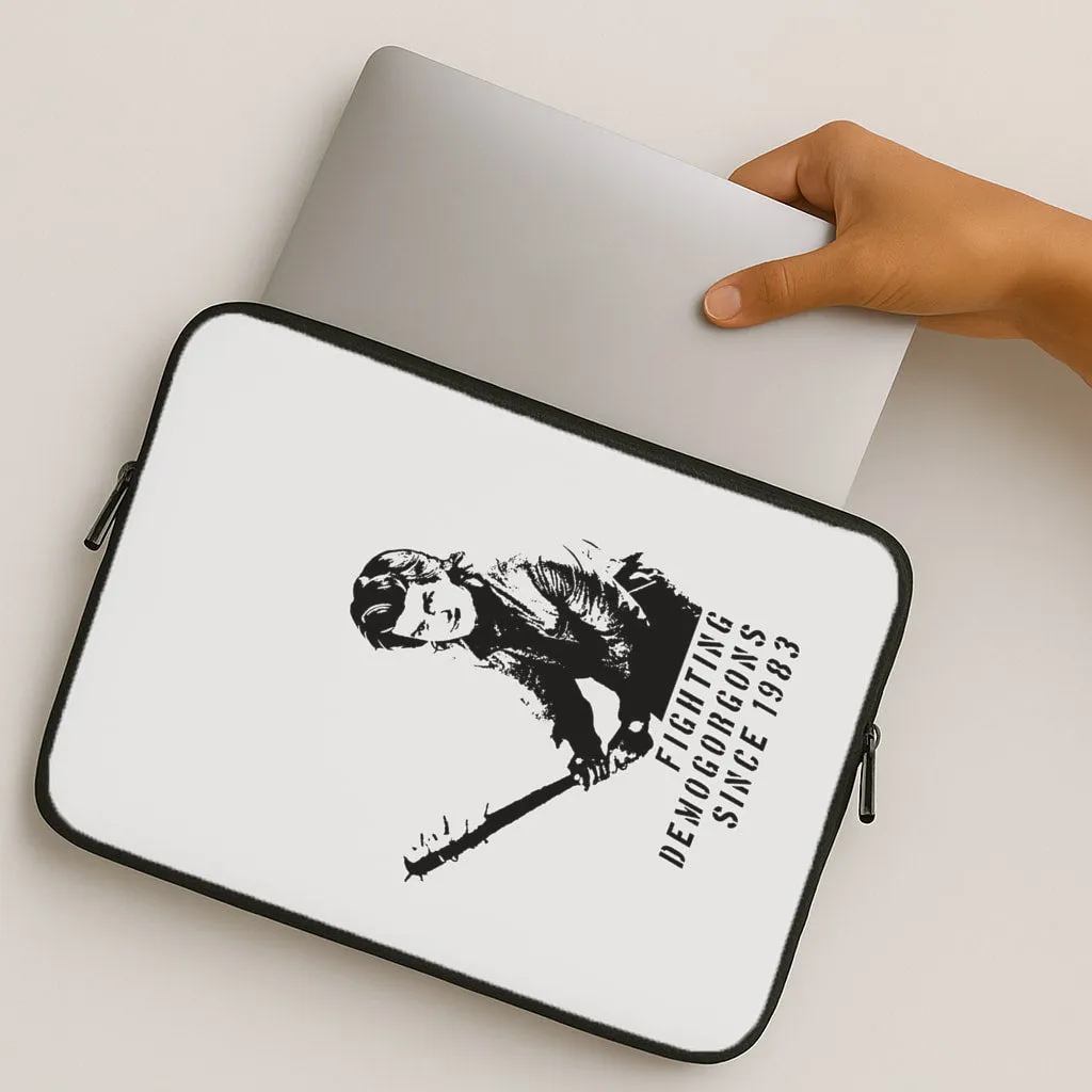 Fighting Demogorgons Since 1983 Laptop Sleeve Luxury Look
