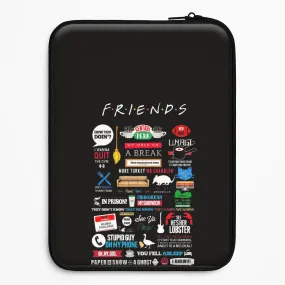 Anti Shock Layer All The Quotes Laptop Sleeve