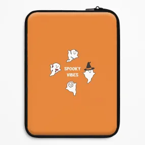 Durable structure Spooky Vibes Ghosties I Laptop Sleeve