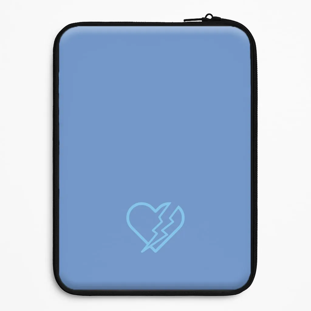 Lightning Heart Laptop Sleeve Water shield