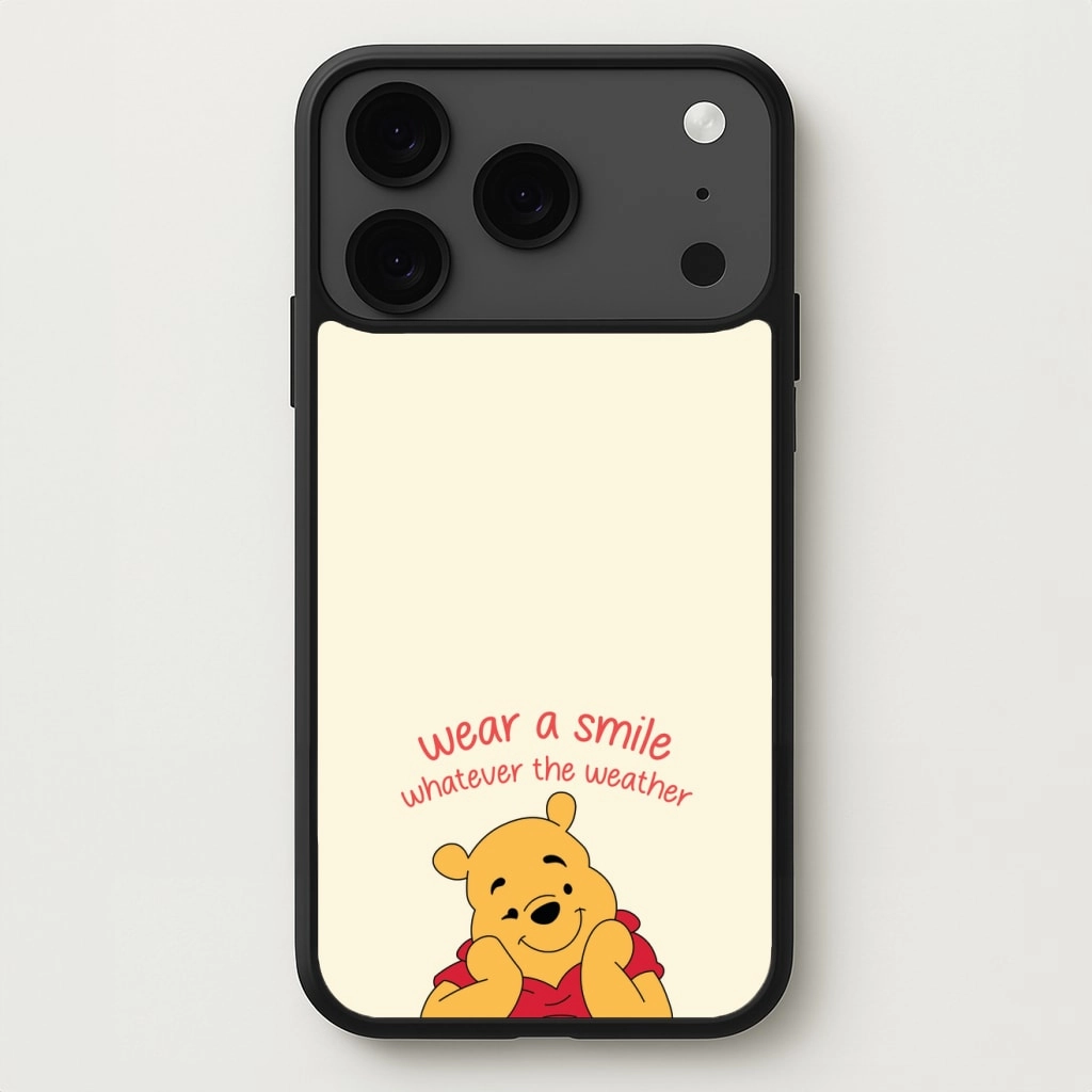 Wear A Smile Whatever The Weather Phone Case Soft Feel