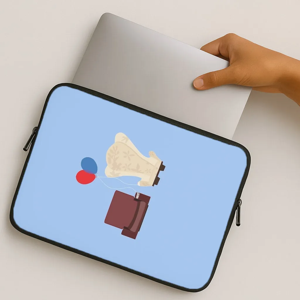 Gradient Design Unisex Design UP Chairs Laptop Sleeve