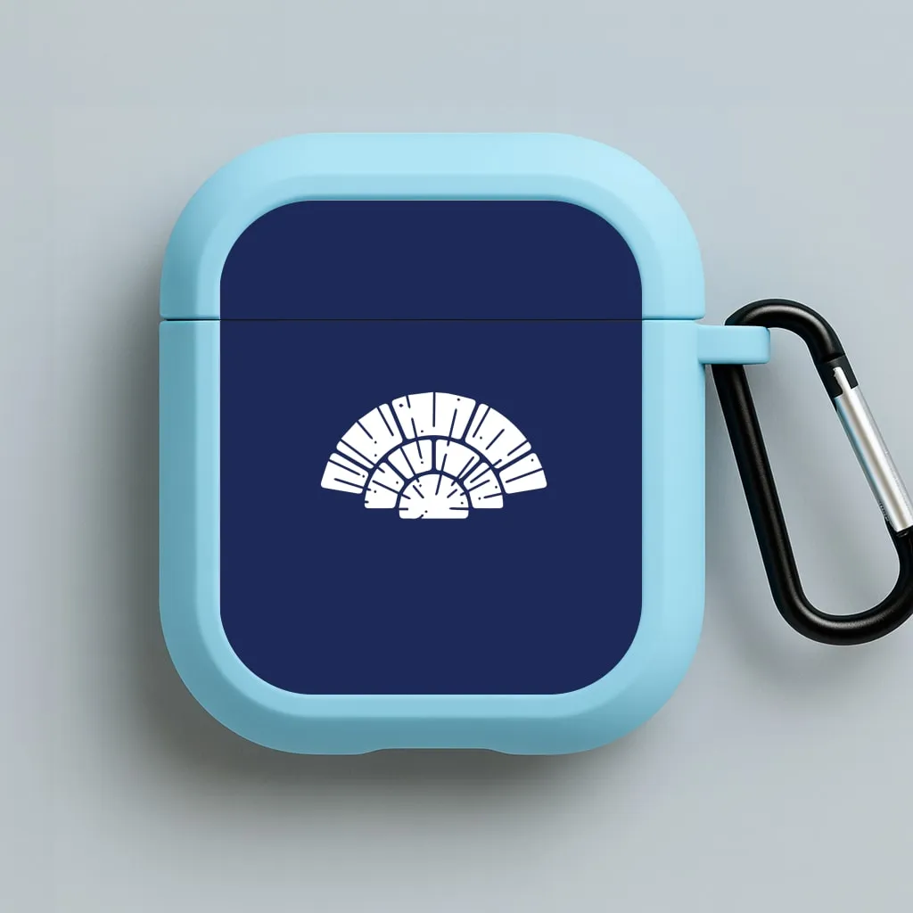 Blue Design AirPods Case shockproof neon gradient protector