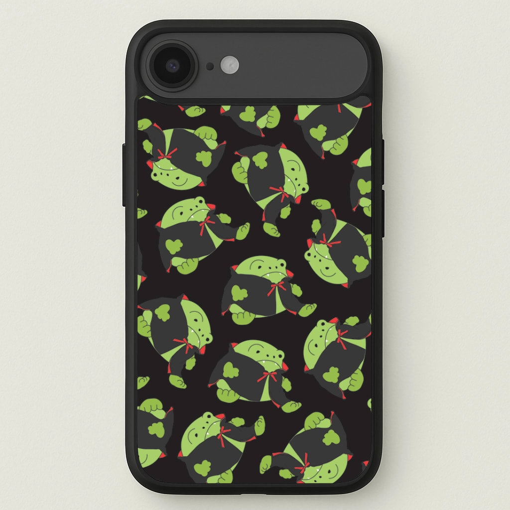 Stylish Grip Texture Lightweight accessory Vampire Frog Pattern  - Halloween Phone Case