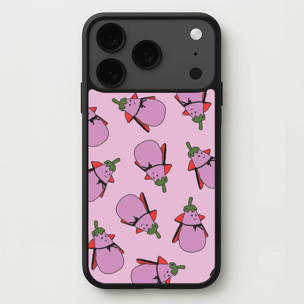Strong Grip Vampire Vegetable Pattern - Halloween Phone Case