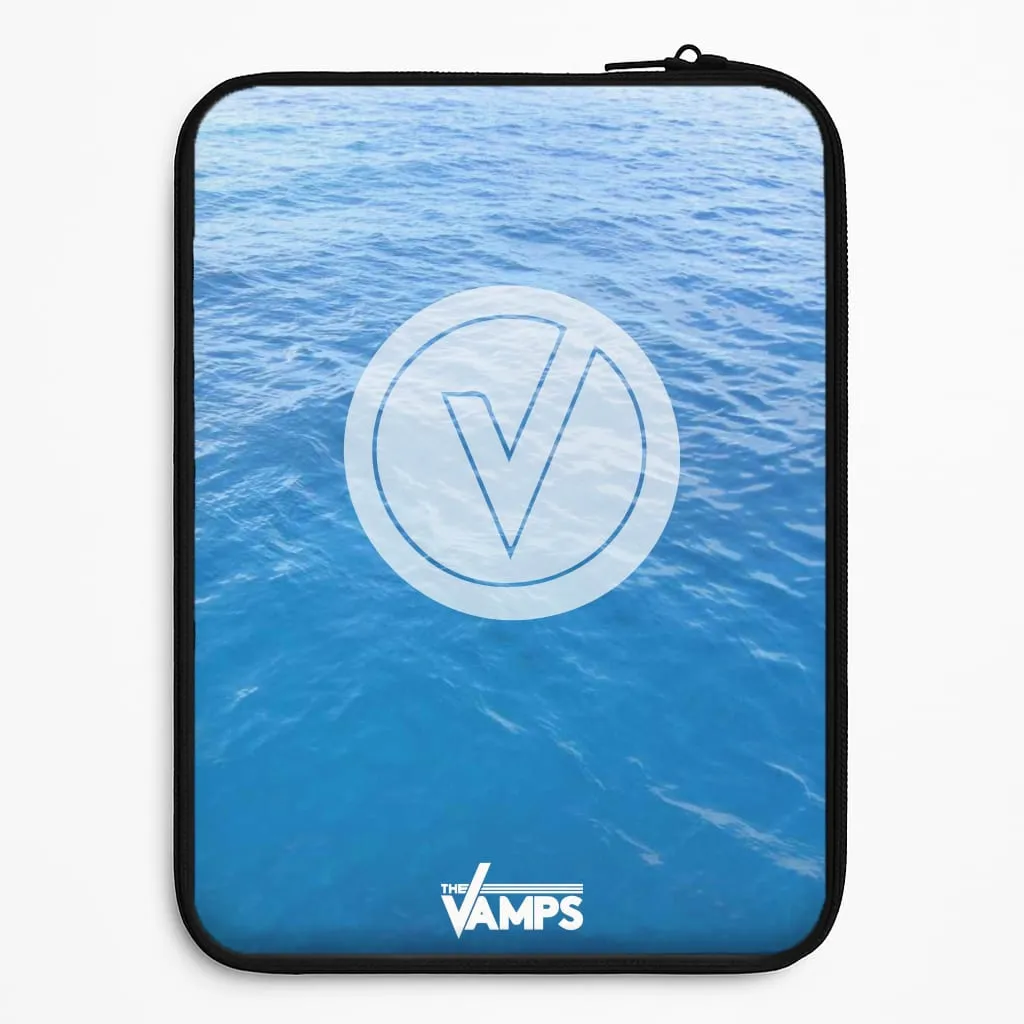 Smooth Feel Surface Vamps Logo Laptop Sleeve