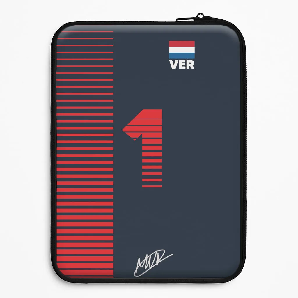Flexible Feel Verstappen - F1 Laptop Sleeve