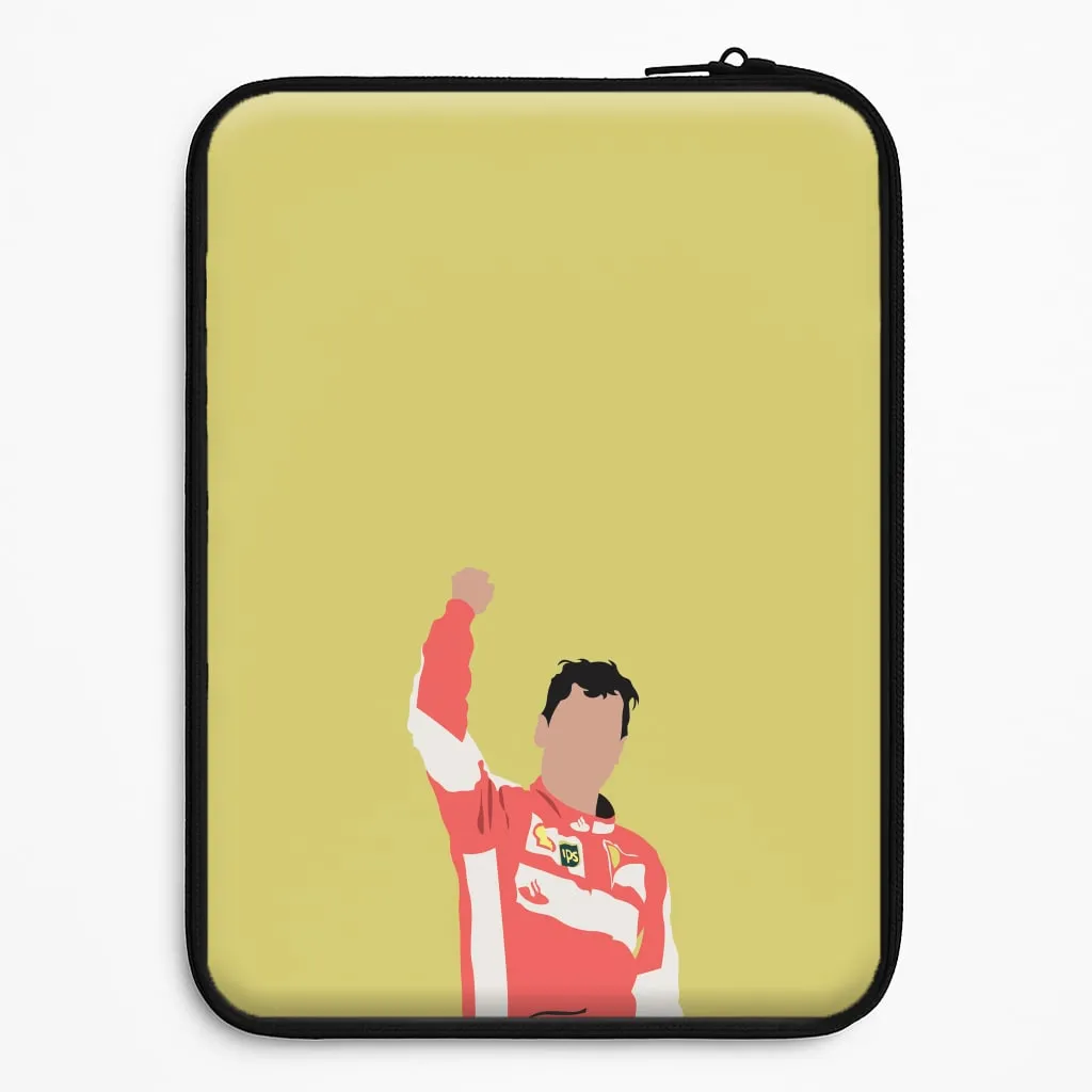 Shock Absorber Vettel - F1 Laptop Sleeve