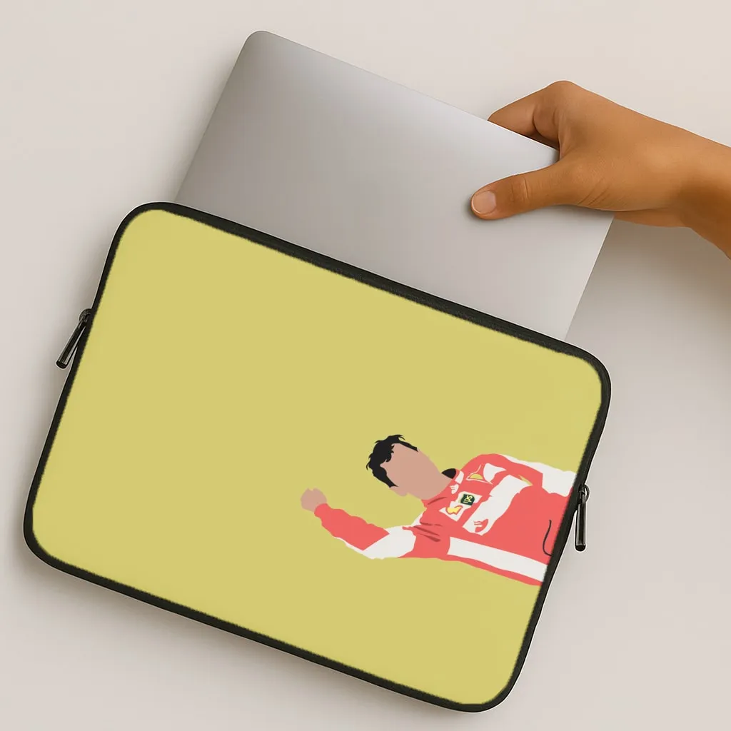 Artistic Design Elegant Craft Vettel - F1 Laptop Sleeve