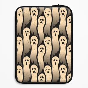 Affordable option Vintage Wriggly Ghost Pattern Laptop Sleeve