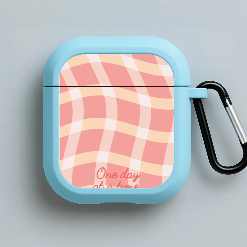 One Day At A Time AirPods Case Smooth Silicone Finish