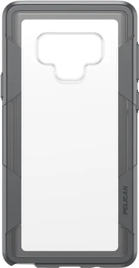 Voyager Case for Galaxy Note 9 - Clear Gray Casual Look