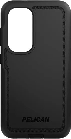 Voyager Case For Samsung Galaxy S24 - Black Trendy Look Compact Edge