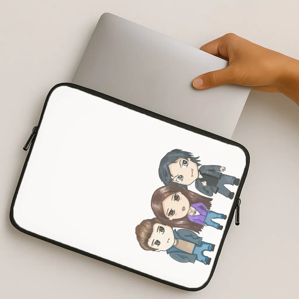 Light Structure VPD Cartoon Laptop Sleeve