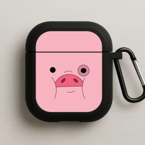 Waddles Face AirPods Case metallic airpods protector