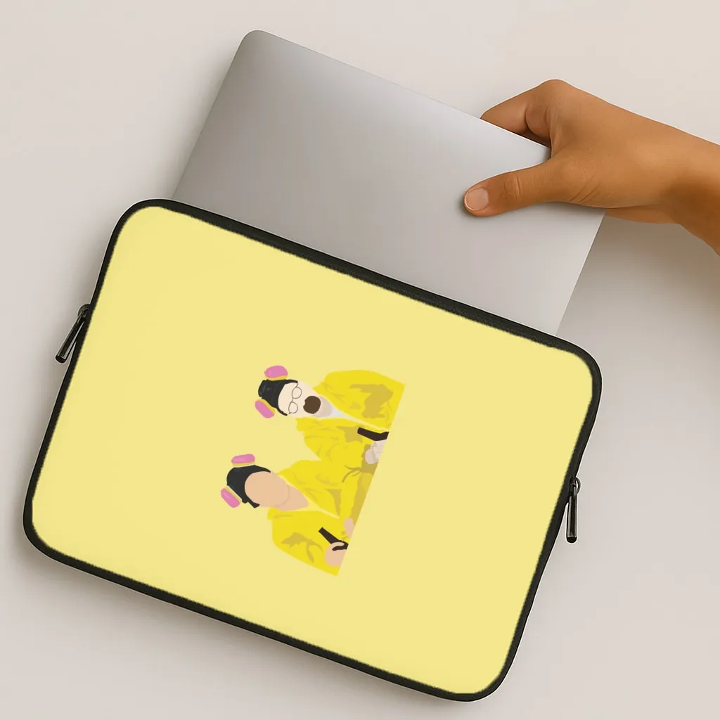 Walter And Jesse Laptop Sleeve Refined Texture Protective Build Texture