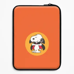 Cartoon Beagle Vampire Laptop Sleeve Refined Form Slim Edge