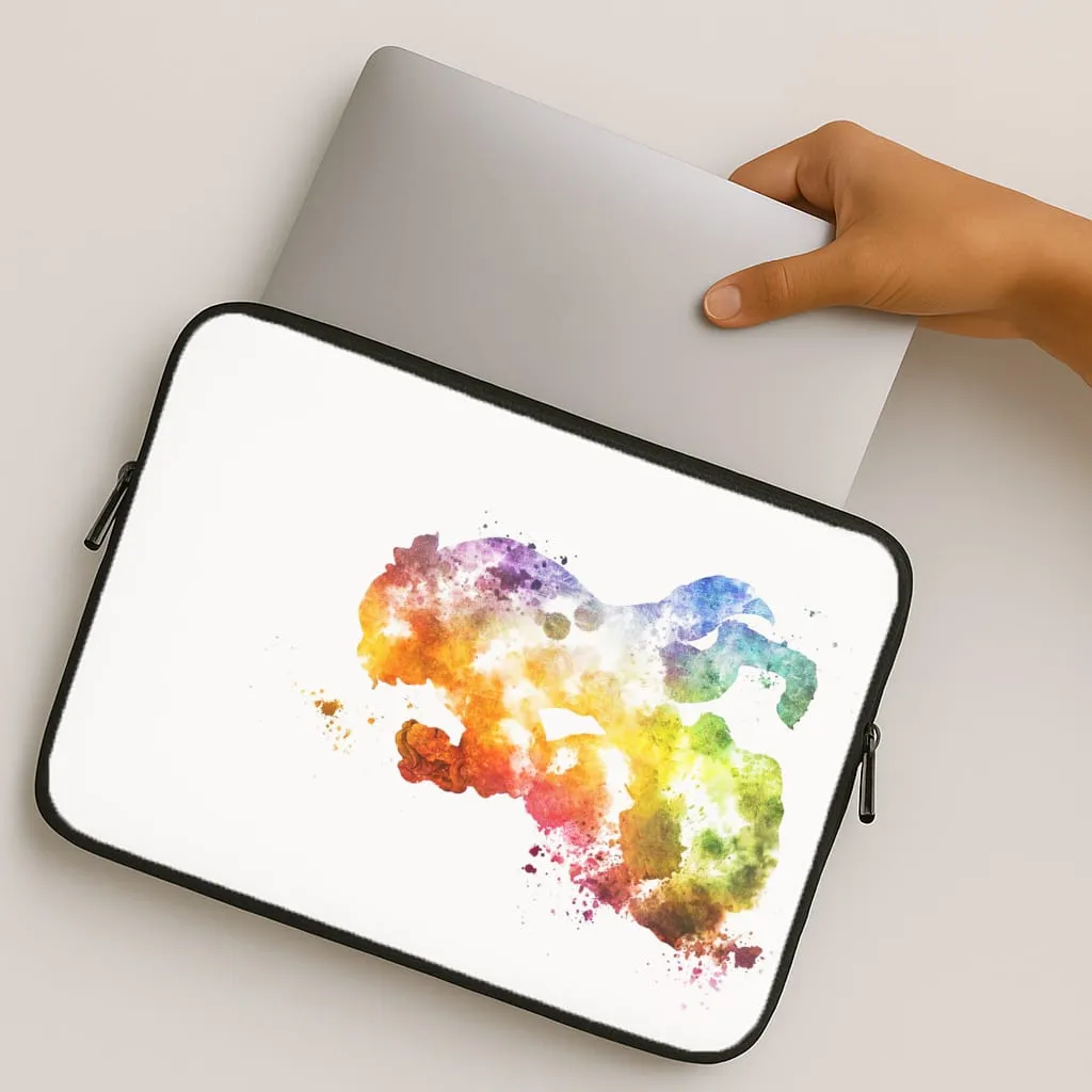 Watercolour Beauty Fairytale Laptop Sleeve Premium Texture Layer Protective Touch