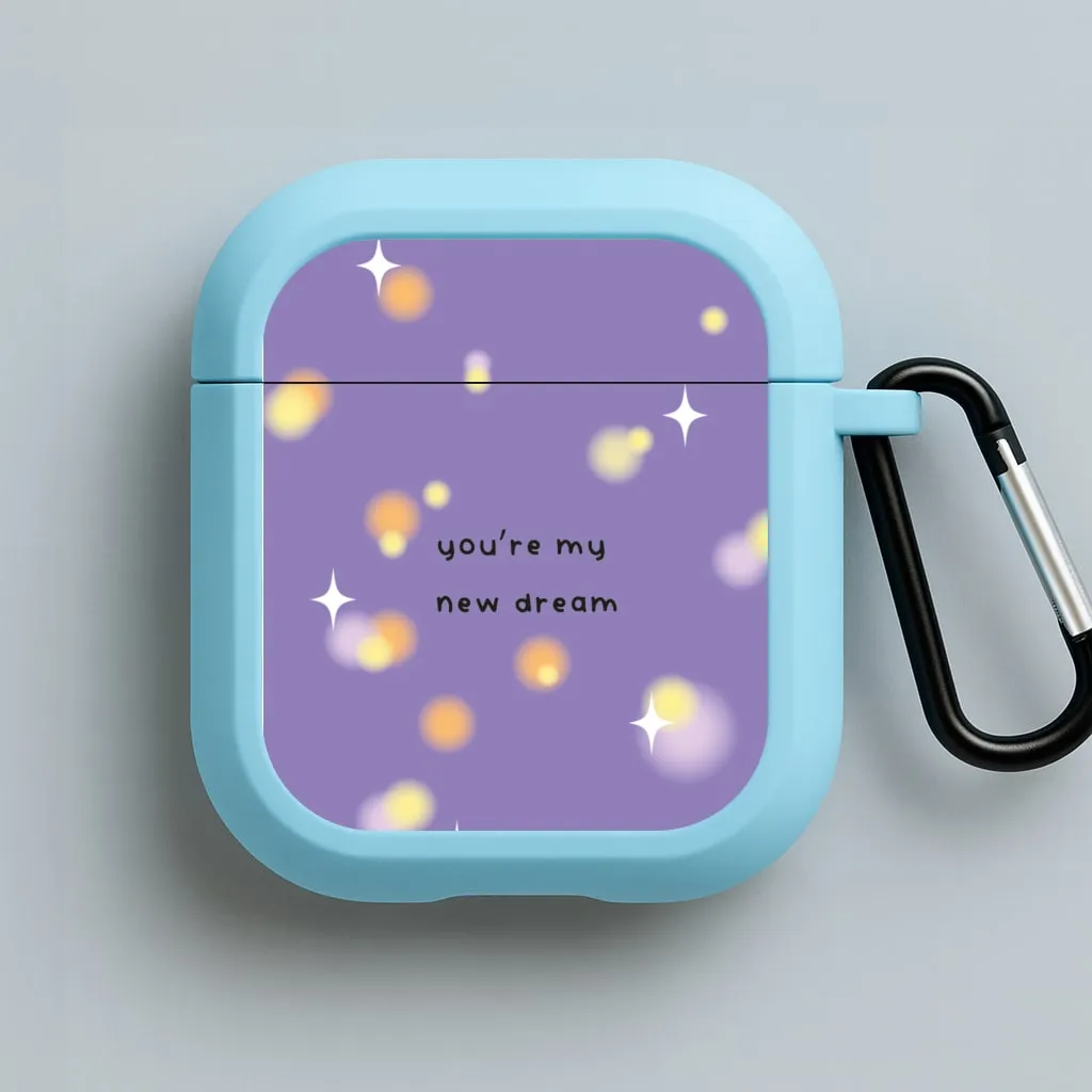 Durable Gadget Shell matte finish airpods case You're My New Dream AirPods Case