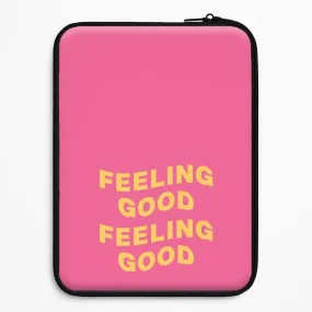 Wavey Feeling Good Laptop Sleeve Durable Material Matte Feel Texture