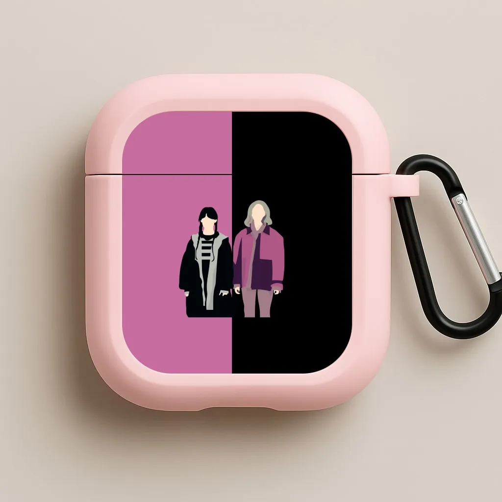 vintage leather earbuds case Wednesday And Wednesday AirPods Case