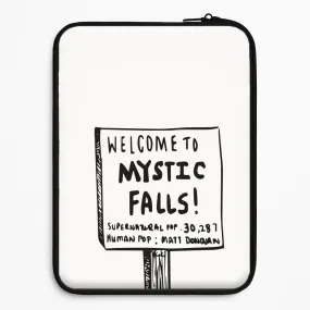 Hybrid Finish Strong protection Welcome to Mystic Falls - VD Laptop Sleeve