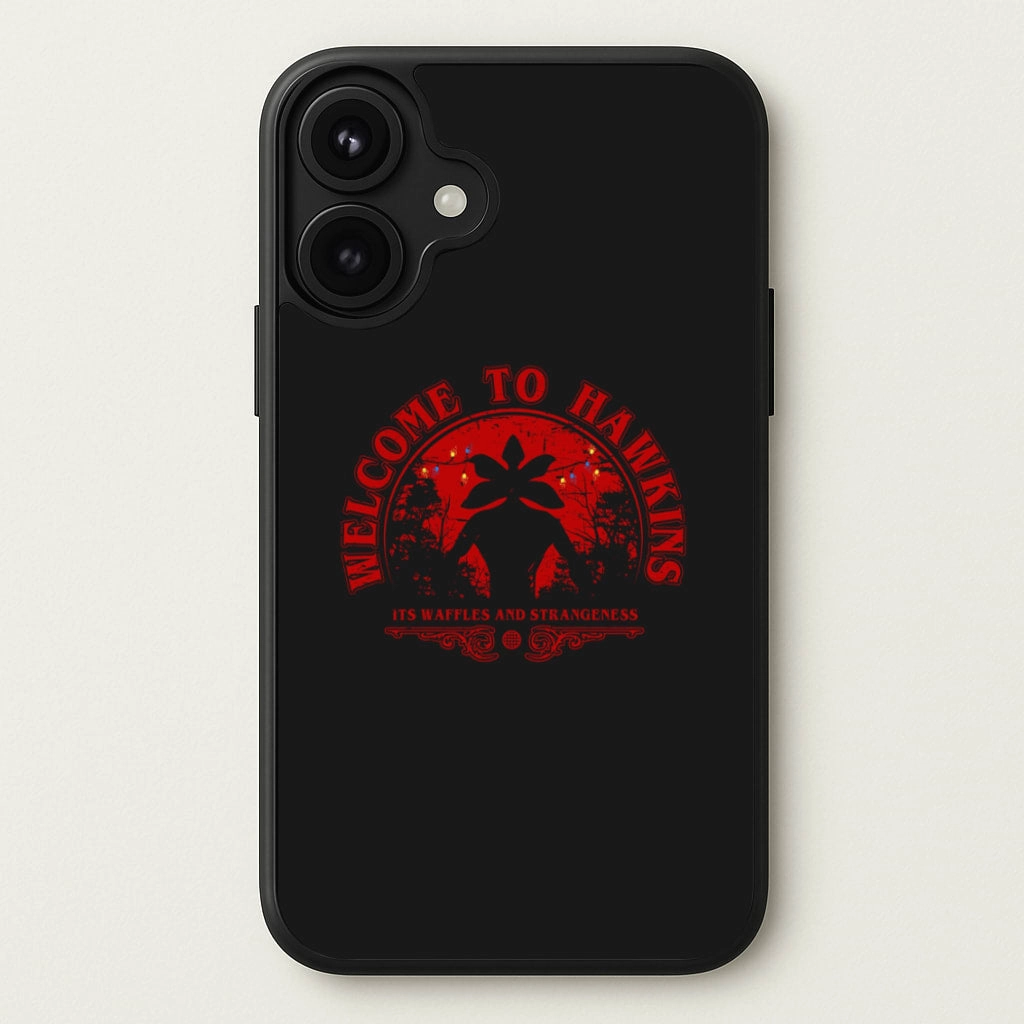 Welcome To Hawkings Phone Case Trendy Pattern
