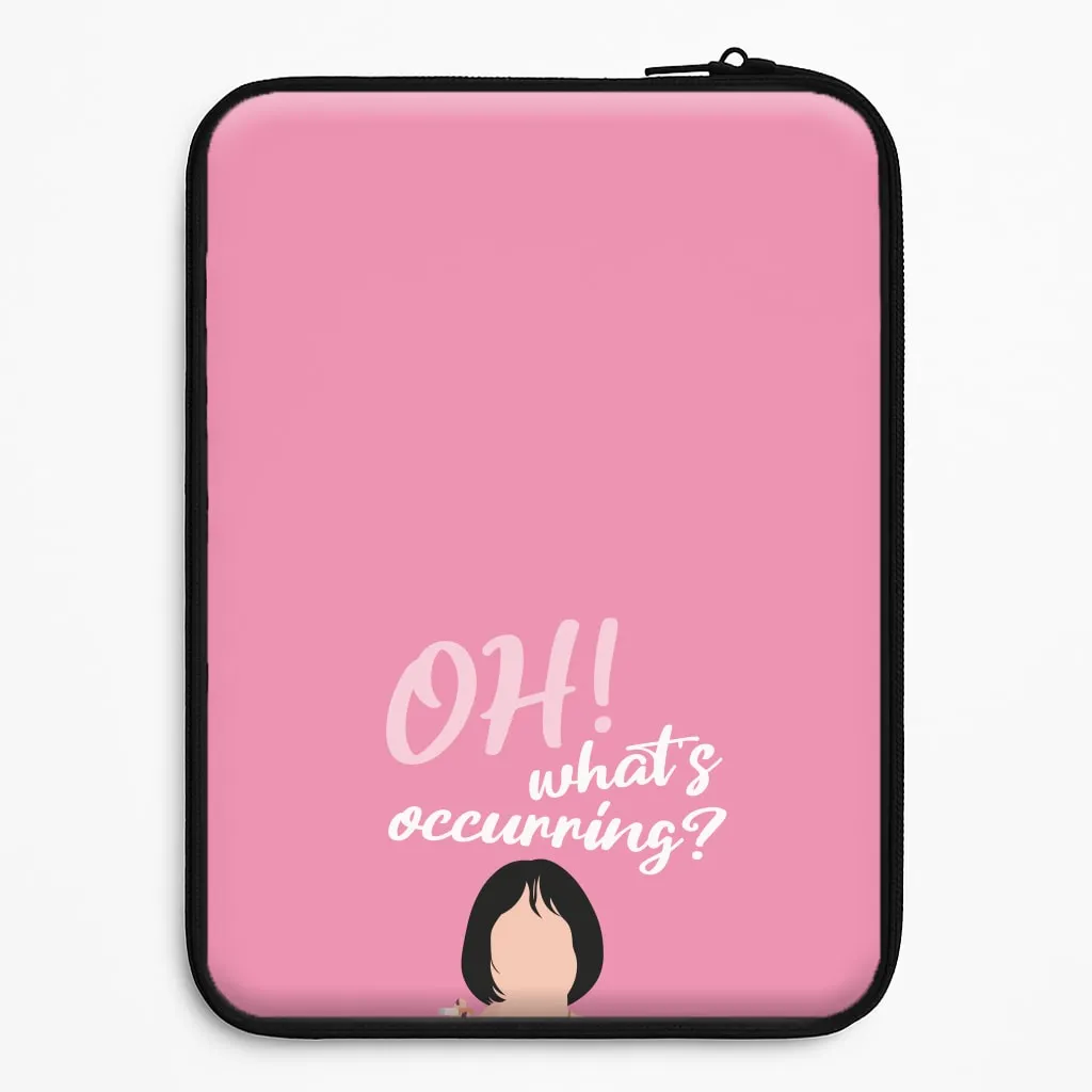 Matte Finish Glossy Texture Layer What's Occuring? Laptop Sleeve