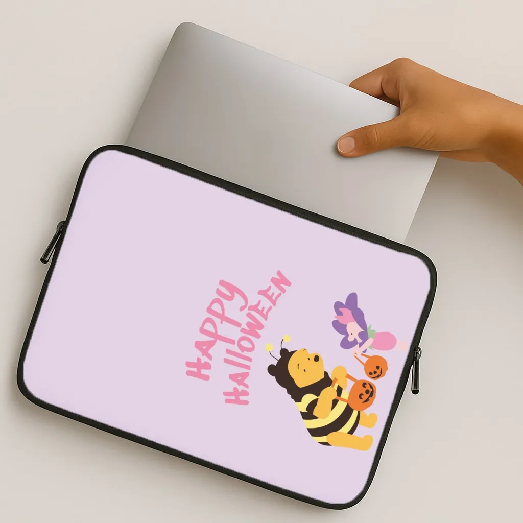 Winnie Halloween Laptop Sleeve Comfort Shape