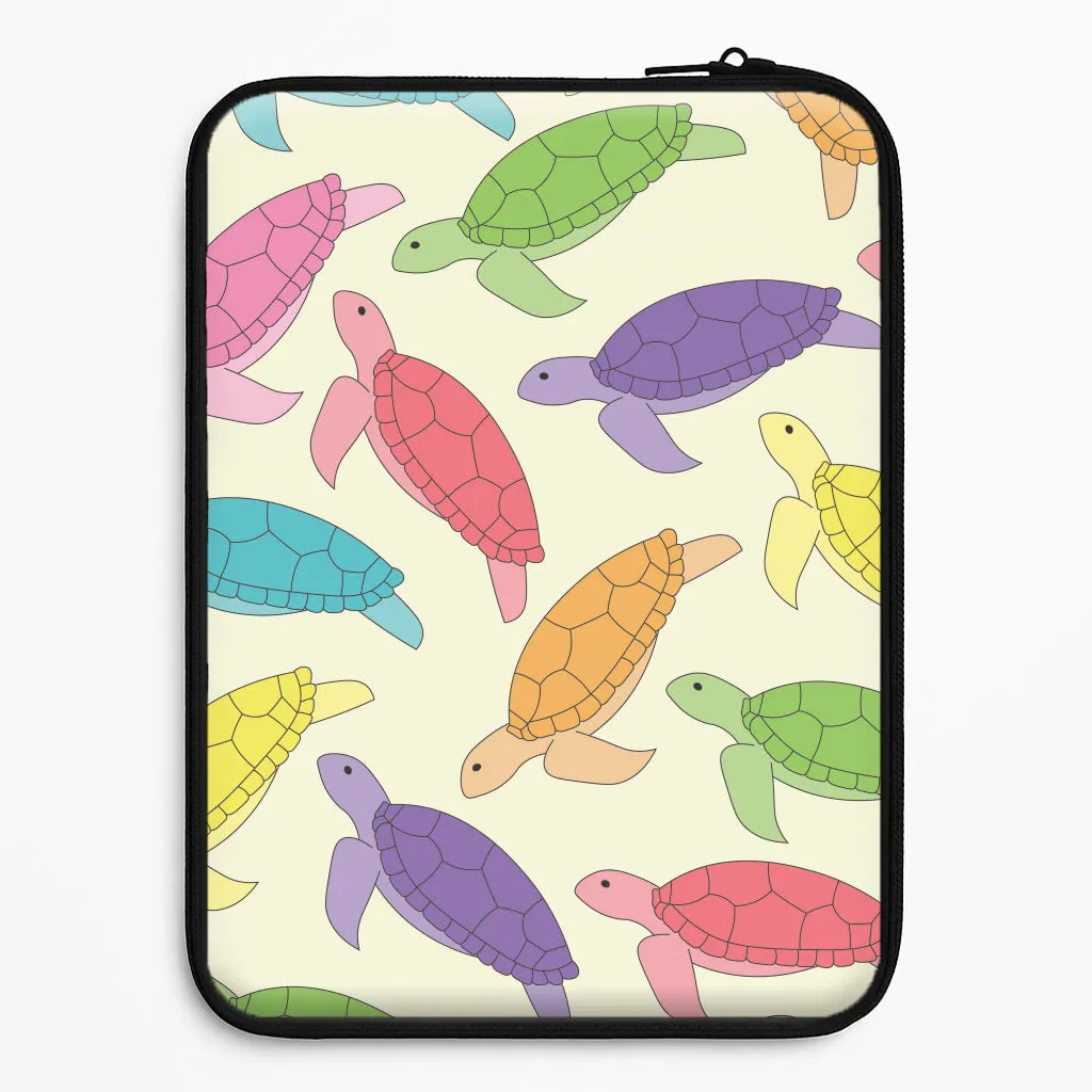 Stylish Choice Daily Essential Multi Coloured Turtle Pattern - Sealife Laptop Sleeve