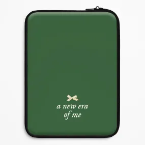 Flexible Protection Coquette A New Era Of Me Green Laptop Sleeve