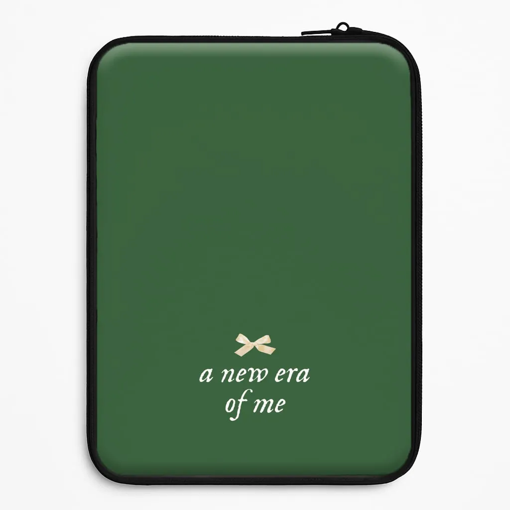 Flexible Protection Coquette A New Era Of Me Green Laptop Sleeve
