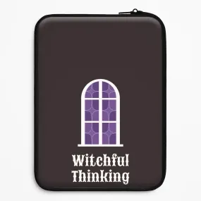 Refined Style Anti Shock Layer Witchful Thinking Laptop Sleeve