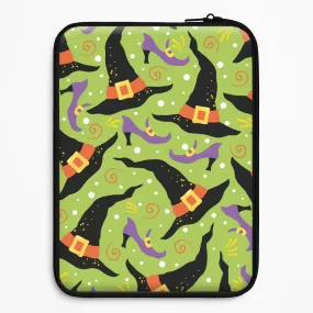 Witch's Attire Pattern - Halloween Laptop Sleeve Stylish Look Protective Detailing